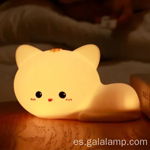 Adorable sensor táctil Cat Night Light